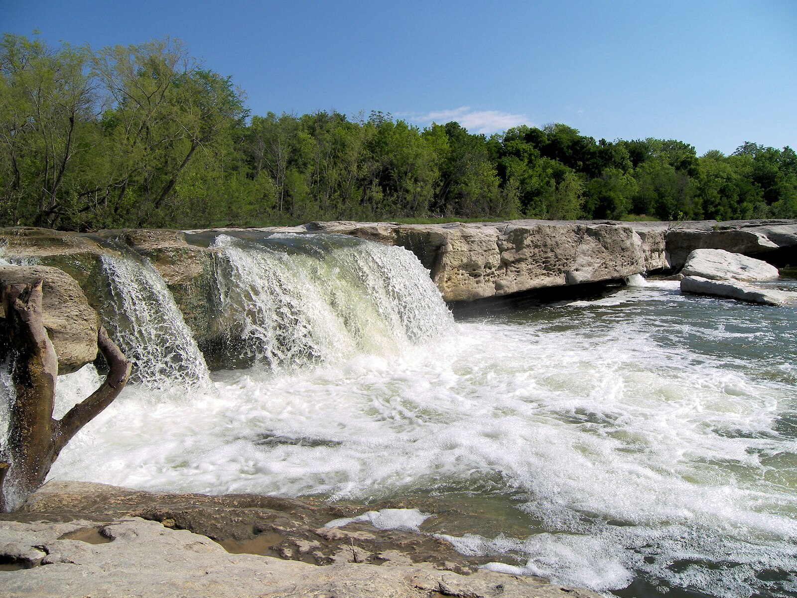 Lower Falls on Onion Creek, McKinney Falls State Park